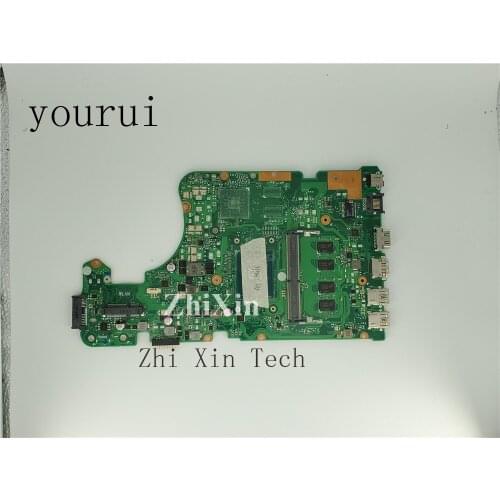 Yourui For ASUS X555QG A555Q A555QG Laptop Motherboard REV 2.0 A9-9410u CPU 4GB RAM Test all functions