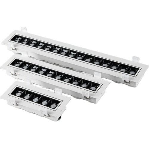 Dimmable LED Downlights Square Recessed 10W20W CREE LED Ceiling Spot Lights AC220V Strip COB Lights Indoor Lighting Spotlights