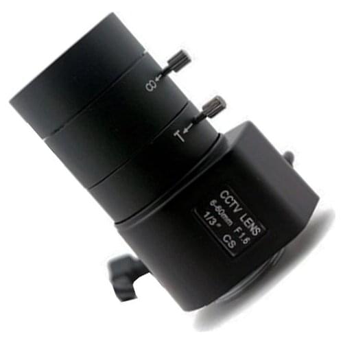 1/3" CS IR 6-60mm CCTV Lens Aperture Vari-Focal Auto Iris for Security camera 60mm lens