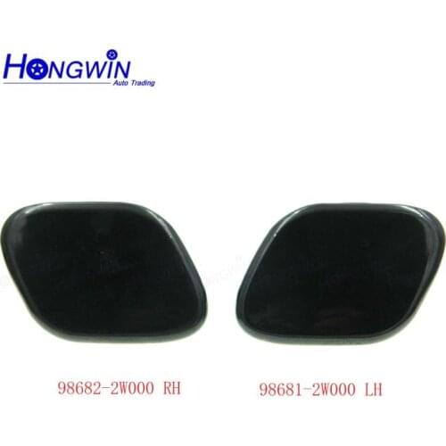 98681-2W000 98682-2W000 Front Lelt Right bumper headlight cover Headlight cleaning Cap For Hyundai Santa Fe 2013 2014 2015 2016