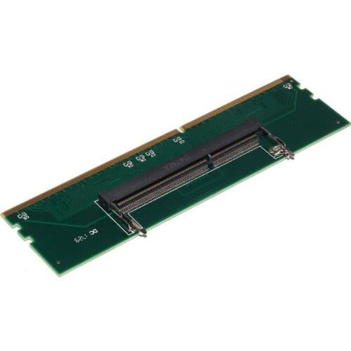 50pcs DDR3 SO DIMM To Desktop Adapter DIMM Connector Memory RAM Adapter Card 240 To 204P Computer Component Accessory