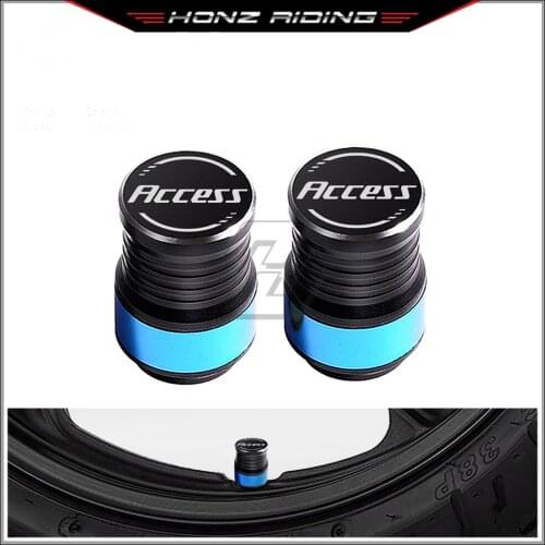 For Suzuki Access 125 Scooter Motorcycle Accessories Wheel Tire Valve Caps