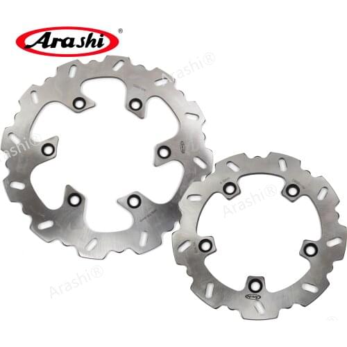 ARASHI For SUZUKI AN400 BURGMAN 400 BARGEMAN 1999 2000 AN250 BURGMAN CNC Front Rear Brake Rotors Brake Disc