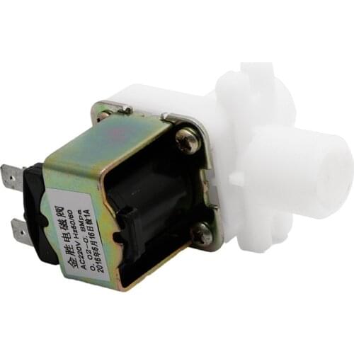 1pc AC 220V Electric Solenoid Valve Magnetic N/C Water Air Inlet Flow 1/2" Switch