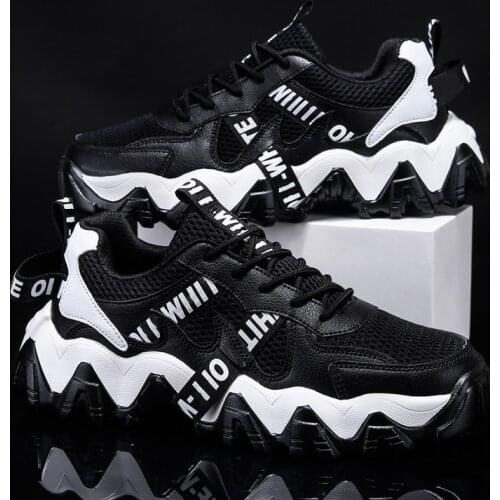 Men Gym Shoes 2020 New Comfortable Breathable Mesh Running Shoes Outdoor Sports Casual Walking Sneakers Women Flat Tennis Shoe