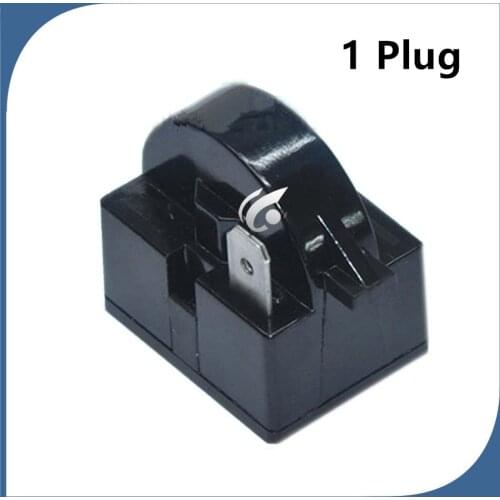 1pcs new for Refrigerator fittings freezer PTC starter thermal protector relay QP2-12 QP2-22 QP2-22 QP2-33 QP2-15 1 Plug
