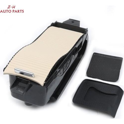 New 1K0 862 531A Beige Sliding Cover Venetian Blind Drinks Cup Holder For VW Golf GTI MK5 MK6 Jetta MK5 Eos Scirocco 1K0862531A