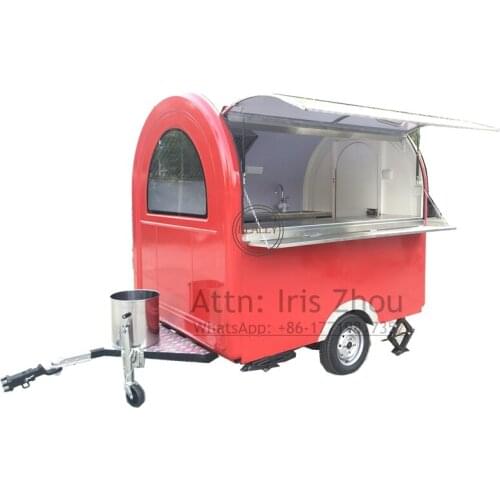 Mobile food carts/trailer/ ice cream truck/snack food carts factory price