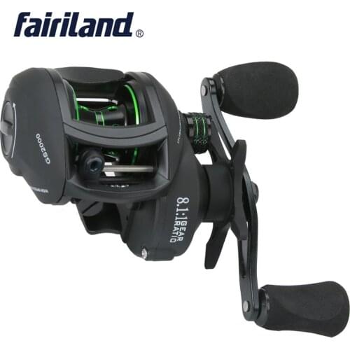 Baitcasting Fishing Reel Left Right Hand 6.3:1 Bait Casting Fishing Wheel High Speed Water Drop Reel Fishing Reel