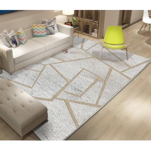 Modern minimalist line geometric pattern living room bedroom carpet floor pvc self-adhesive wallpaper
