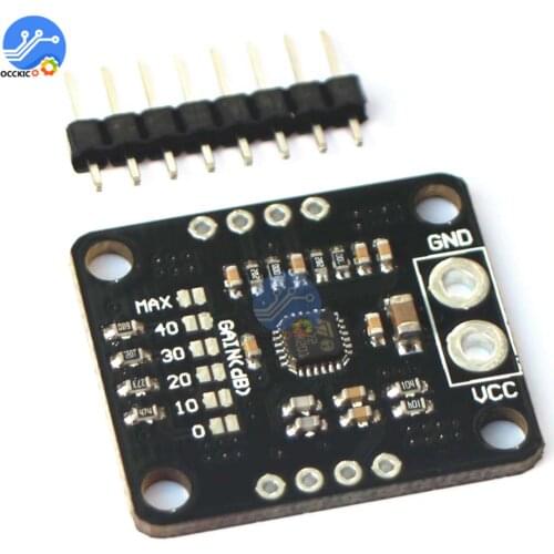 TS472 Amplifier Module Low Noise Electret Microphone Audio Preamplifier Board With 2.0 V Bias Output PDA audio development board