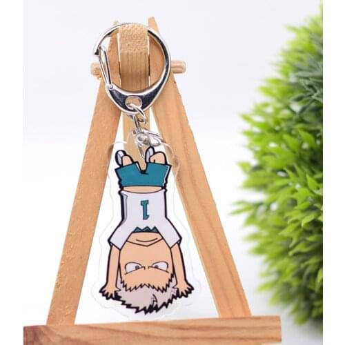 WL0936 Haikyuu!! Keychain Acrylic Cartoon Keyring Accessories