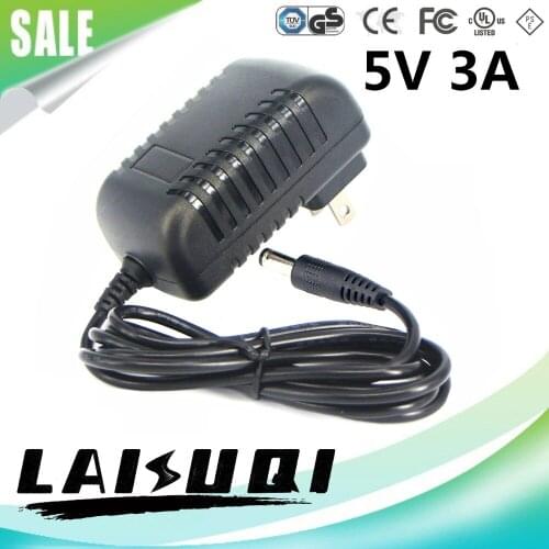 1pcs 5v 3a New Converter DC Switching Adapter US Plug Power Supply Charger For Strip LED TV Box MXQ LAISUQI Special Offer