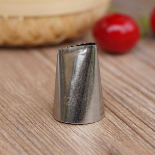 #126 Cake Decorating Rose PetalPastry Nozzles Icing Piping Tips Bakeware Tools Kitchen Accessories Dessert