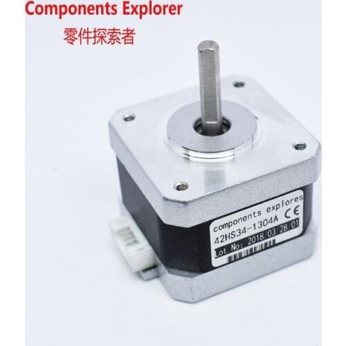 3D printer stepper motor Nema17 stepper motor 42HS34-1304A height 34mm two-phase four-wire