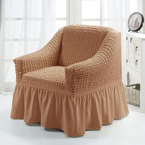Armchair Elastic Sofa Covers Chaise Longue For Living Room Cushion Cover For Home Seat Cover Single 3 Seater With Couch Cover