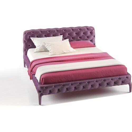 Smart bed frame camas bedroom fabric cloth bed кровать двуспальная lit beds سرير muebles de dormitorio мебель cama de casal