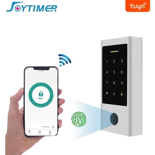 Outdoor IP68 Waterproof Fingerprint Access Control Keypad RFID Keyboard Touch Panel Electronic Door Opener System 13.56MHz