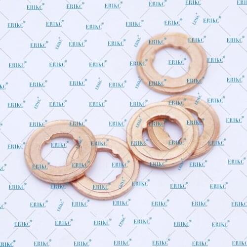 ERIKC 9001850C injector nozzle copper washer 9001-850C (size: 7.1*15*2.5mm), injection copper ring thickness=2.5mm 9001 850C