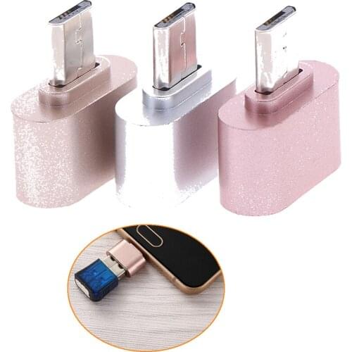 Micro USB OTG 2.0 Hug Converter Type-C OTG Adapter for Android Phone For Samsung Cable Card Reader Flash Drive OTG Cable Reader