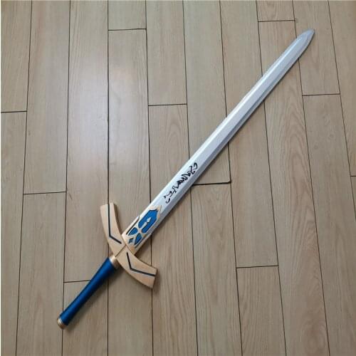 New Cosplay Fate Saber Sword Destiny Guardian Night Blackened King Arthur Vows Victory Sword Prop 104cm PU Weapon Model Prop