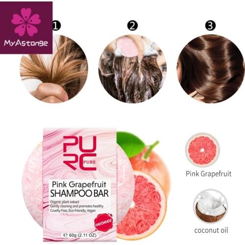 7 types Shampoo Soap gentle mild cleaning and promotes healthy Organic plant extract hair shampoo Bar