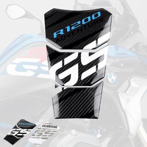 For BMW R1200GS LC Adventure R 1200 GS Tank Pad Protective Pads 3D Carbon Fiber Sticker Decal 2014 2015 2016 2017 2018 2019