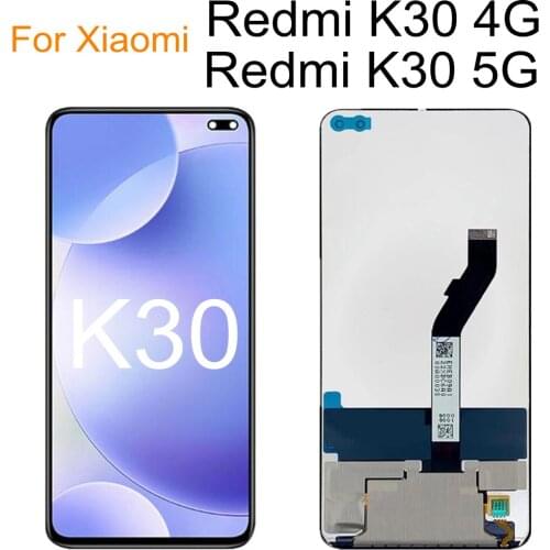6.67" LCD For Xiaomi RedmI K30 4G/5G LCD Display Touch Screen Replacement For Xiaomi Redmi k30i 5G M1912G7BE M1912G7BC LCD