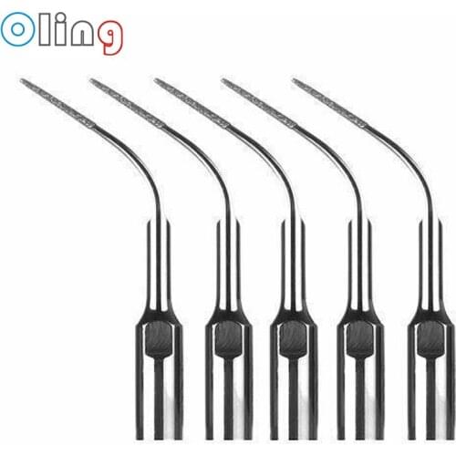 10PCS Dental Scaler Scaling Tip PD3D Dental Perio Treatment Diamond Coated Tips Fit DTE/Satelec