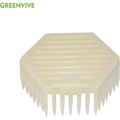 2PCS Beekeeping Tool Bee Queen Cage Bees Catcher Apiculture Equipment Tools Plastic Hexagonal Beekeeping Supplies 1pcs