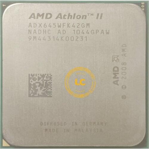 AMD Athlon II X4 645 3.1 GHz Quad-Core CPU Processor ADX645WFK42GM Socket AM3