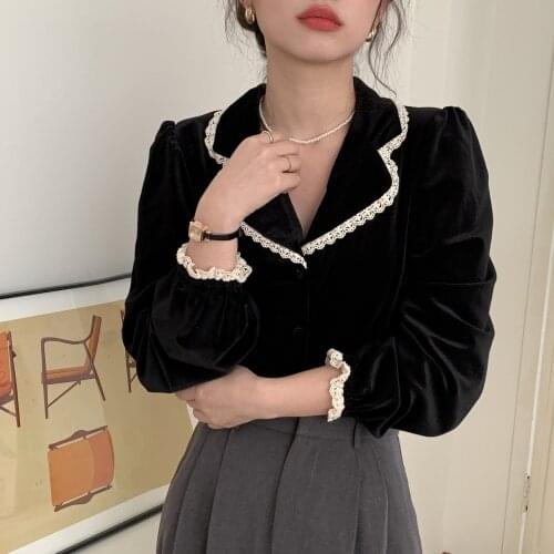 Gasparine Black Blouses