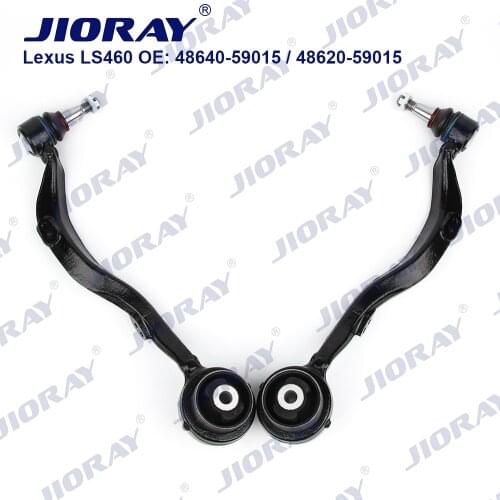 JIORAY Pair Front Lower Suspension Control Arm Curve For Lexus LS460 AWD USF40 USF41 48640-59015 48620-59015