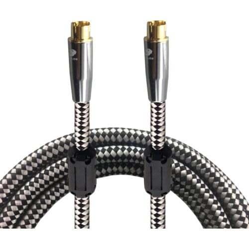 Premium S-video to S-Video Cable for TV STB DVD Projector Monitor Shielded Gold-plated OFC Cable S video M/M 1M 2M 3M 5M 8M 10M