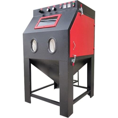 Small Sandblasting Equipment Manual Rust Removal Dry Sandblasting Machine Environmental Protection Clean Box Type Sand Machine