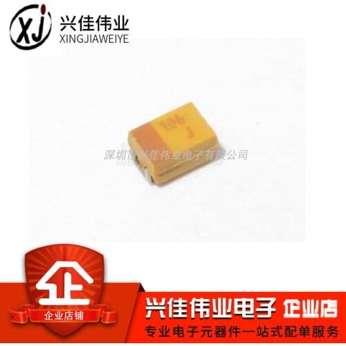 Original 20pcs/ 2012R 6.3V 10UF ±10% TAJR106K006RNJ 0805 Tantalum Capacitor