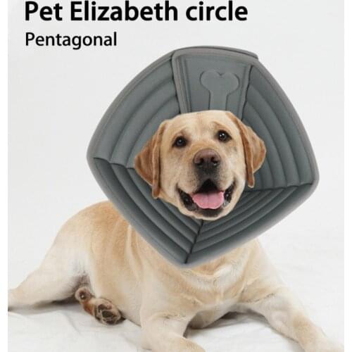 Pet Cone Collar for After Surgery Soft Adjustable Recovery Collar For Dogs And Cats Small Medium Large Dogs Wound Healing