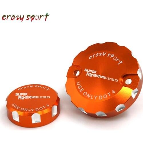 Front Rear Brake Cylinder Fluid Reservoir Cover Cap For KTM 1290 SUPER ADVENTURE S/T/R SUPERADVENTURE 2015-2021 Motorcycle Parts
