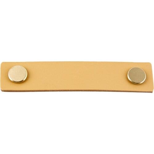 Genuine Leather Dresser Handle Wardrobe Drawer Pulls Cabinet Kitchen Handle Black Door Knobs And Handles For Furniture Hardware