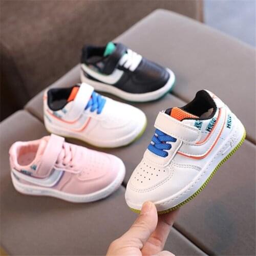 Girls sandals white shoe breathable boy fall 2021 new Disney children casual shoes sneakers students