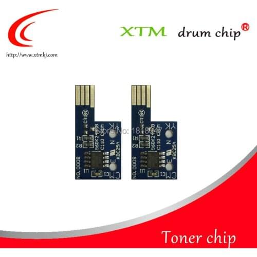 2K 1K Compatible 106R01334 106R01331 106R01332 106R01333 toner chip for Xerox Phaser 6125 laser printer