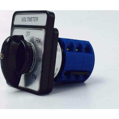 Universal Change-over Switch LW26-20YH5/3 Silver Point Voltage Transformation 3 Section 7 Archives CA10