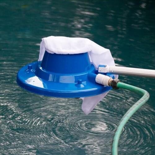 Swimming Pool Cleaning Suction Head Pool Vacuum Cleaner with Mesh Bag Home Outdoor Pool Suction Head Cleaning Tools