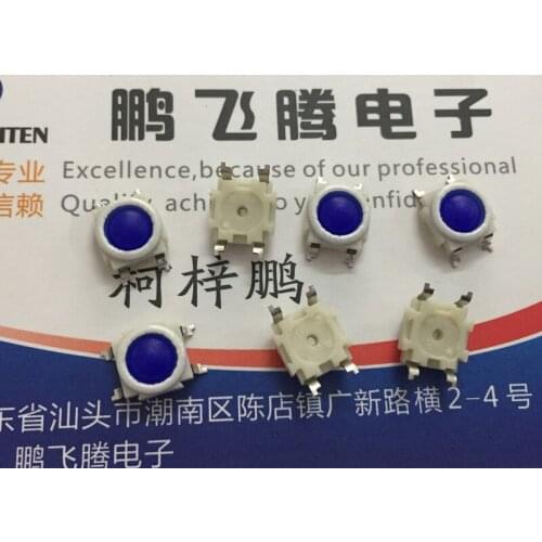 1PCS Imported Swiss EAO MC.10311.91 silicone waterproof and dustproof touch switch 7.5*7.5*4.3 patch 4 feet