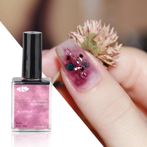 15ml Nail Polish Shiny DIY Manicure Dyeing Nail Foil Adhesive Polish Gel Nails Art Decoration Gel Polish Sets