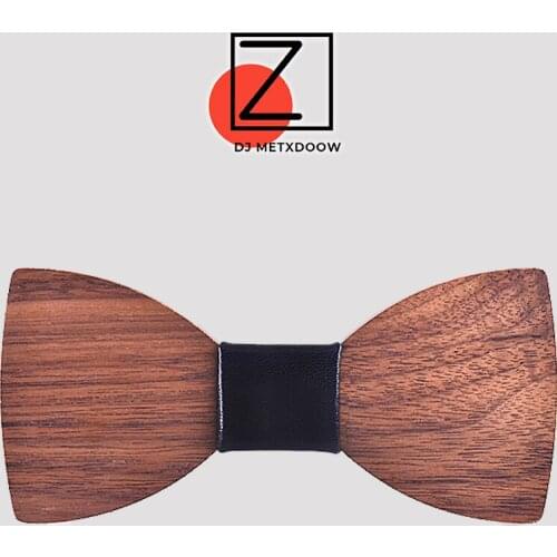 2016 New Design Pajaritas Handmade Annatto Hardwood Mens Wooden Bow Ties Gravatas Corbatas Business Party Ties For Men Wood Ties