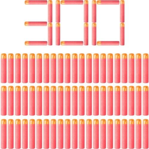 300PCS Pack 9.5cm Refill Bullets For Nerf Mega Gun Sniper Refill Darts Toy Gun Series Foam Blasters for Nerf Accessory for Boys