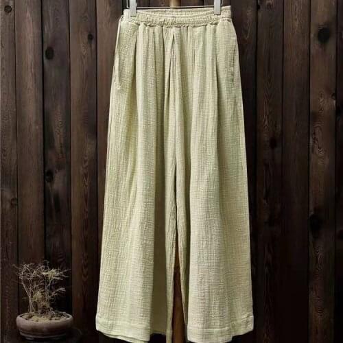DANCING WINGS Women's Linen Trousers