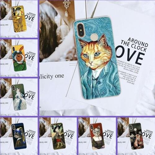 For Xiaomi Mi A1 A2 Lite 8 SE 5 5C 5S 5X 6 6X Plus Phone Case Silicone Funny Art Aesthetic Back Cover For Xiaomi MiA1 MIA2 Mi8