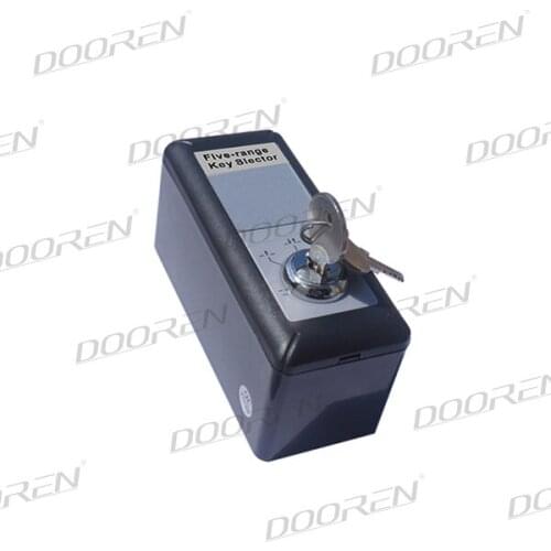 Dooren automatic door program Five-range key switch